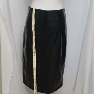 Skirt-knee length polyester